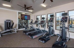 Fitness facility - PGA WEST-Signature (Stadium Course, ON HOLE 1!) HUGE Backyard! (La Quinta)