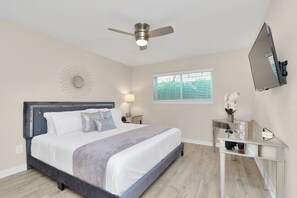 1 bedroom, desk, iron/ironing board, free WiFi