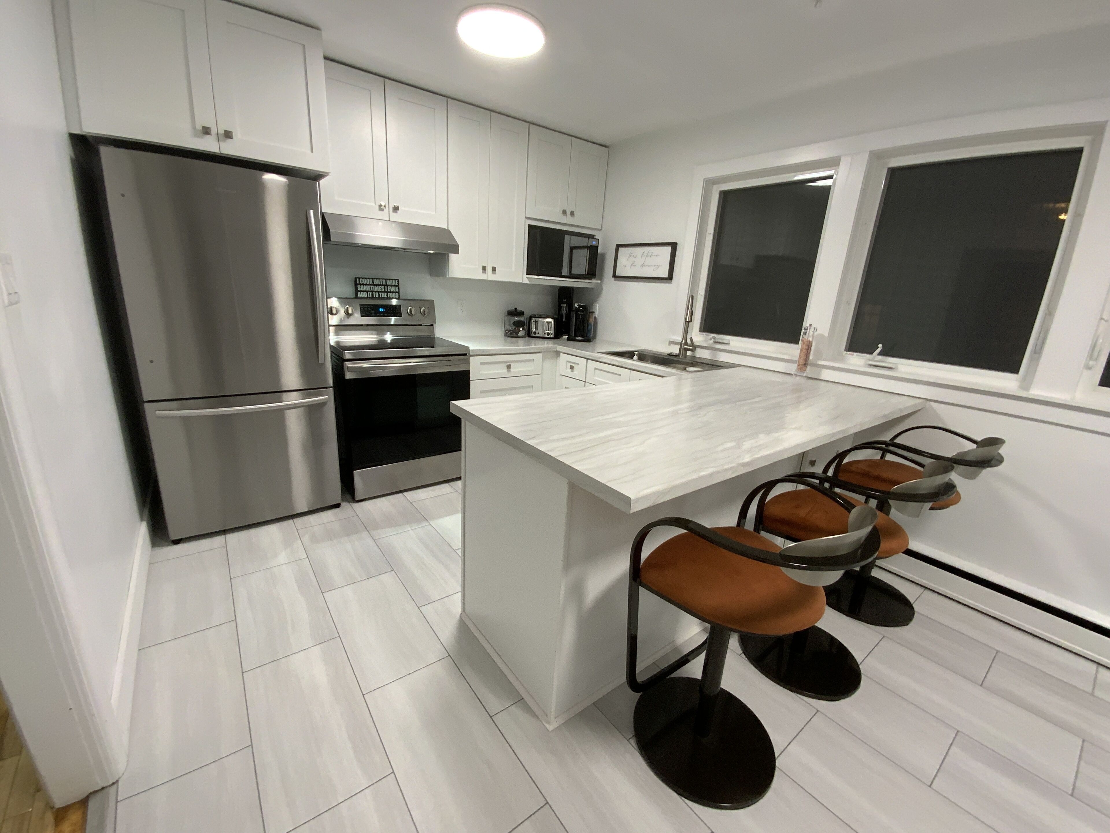 Best Location in Charlottetown, spacious renovated,  with new deck, AC. 