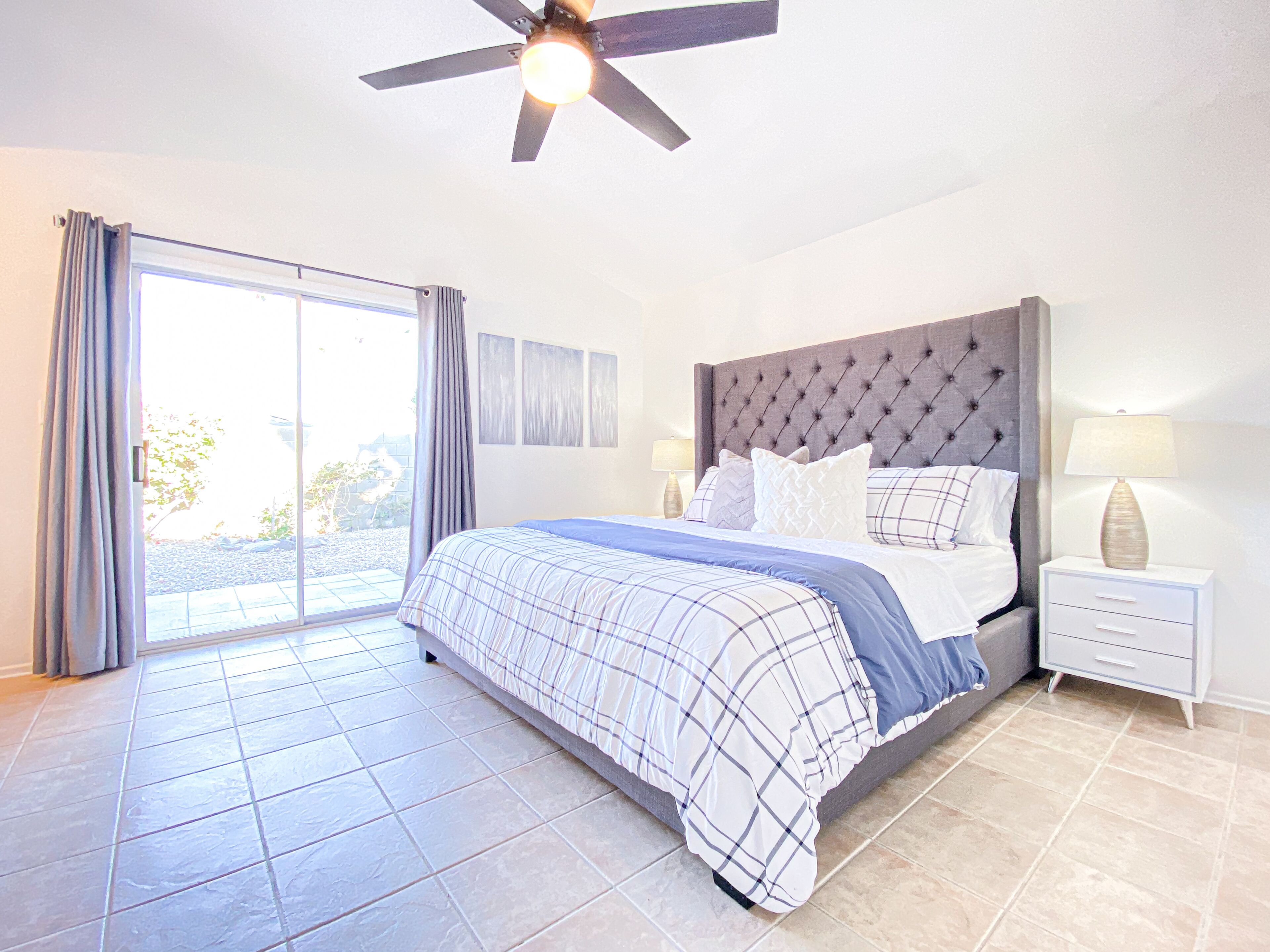 3 bedrooms, desk, iron/ironing board, free WiFi