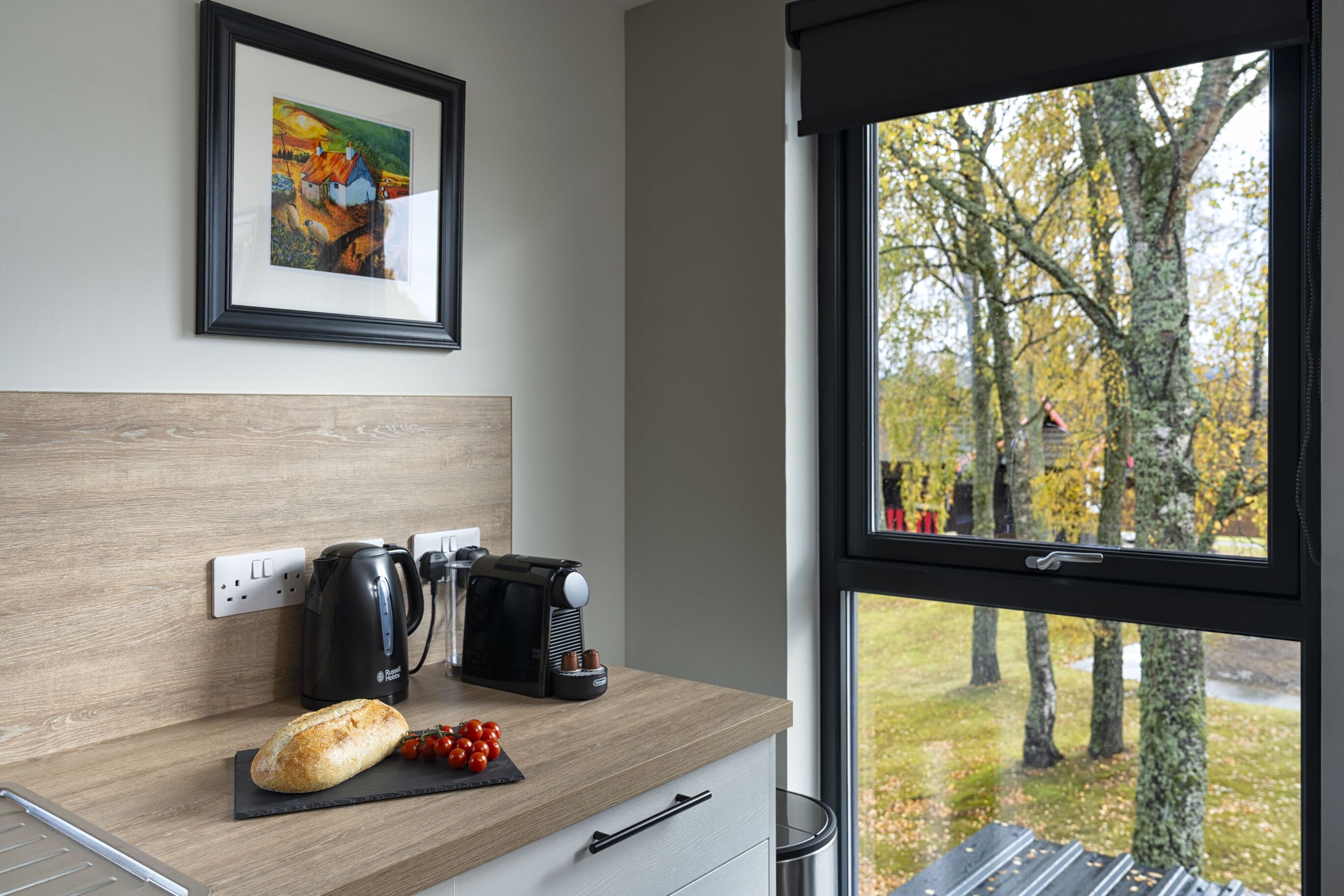Standard-huoneisto, oma kylpyhuone (Apartment Spey) | Yksityinen keittiö | Syöttötuoli