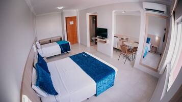 Quarto standard | Wi-Fi de cortesia, roupa de cama
