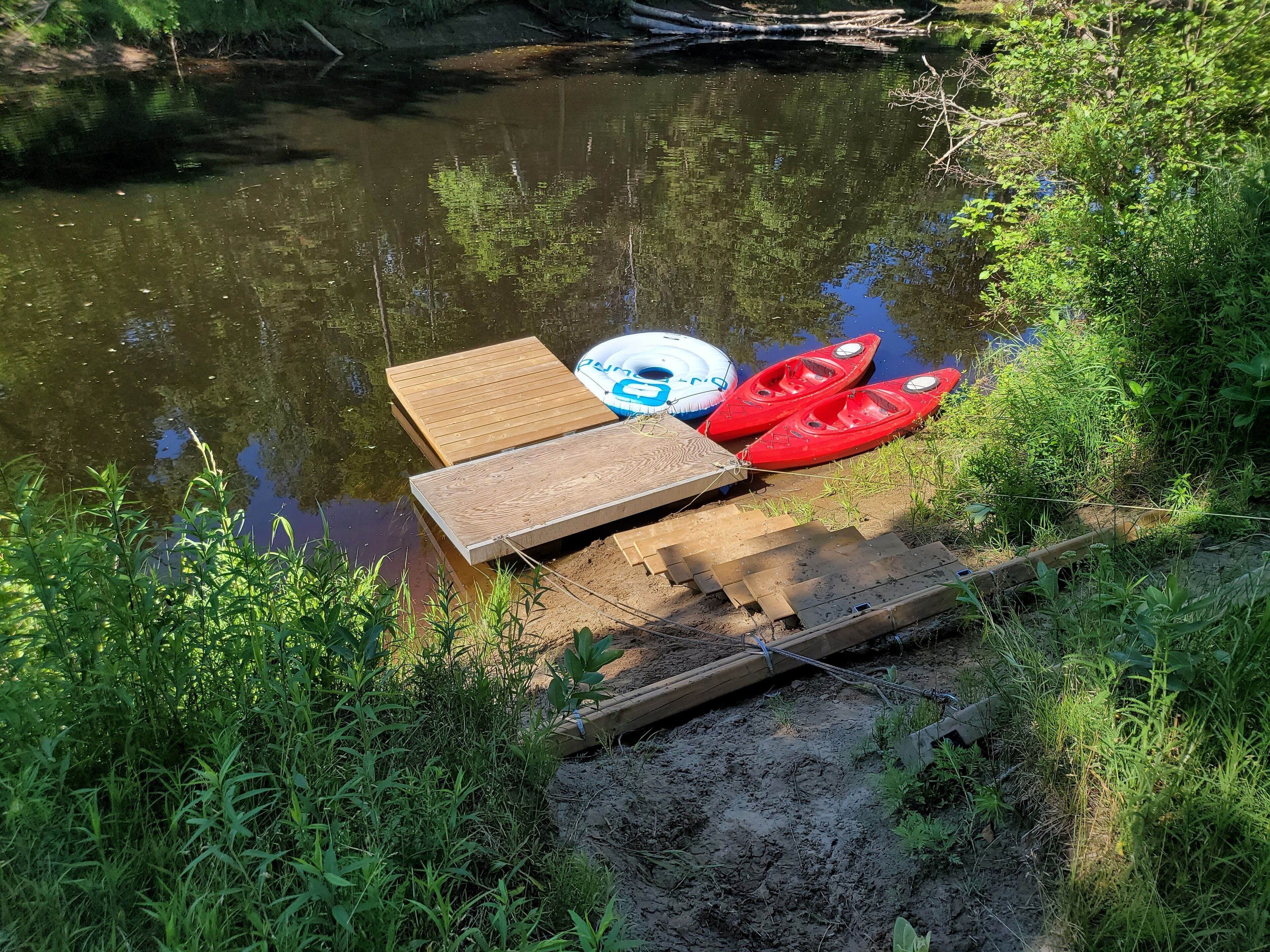 Adventure and Relaxation Abound.  River Exploration & Endless Hiking trails