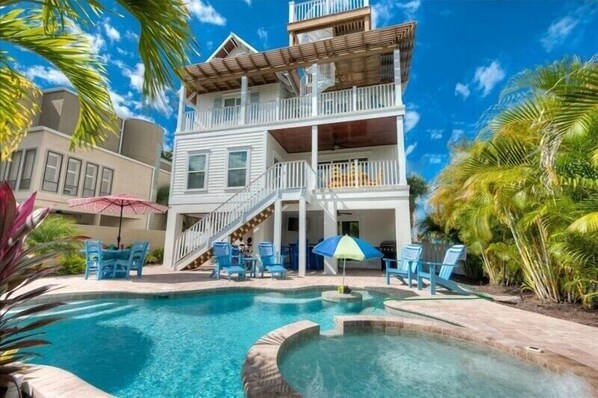 Una piscina climatizada