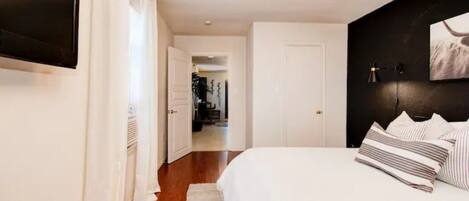 1 habitación, wifi y ropa de cama