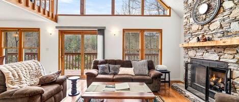 TV connectée, cheminée, baby-foot