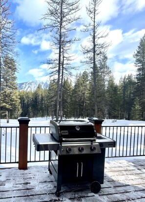 Property grounds - Custom built West Glacier cabin with private Salt Water Spa (West Glacier)