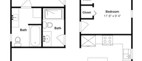 Ferienhaus (3 Bedrooms) | Ausstattung der Unterkunft