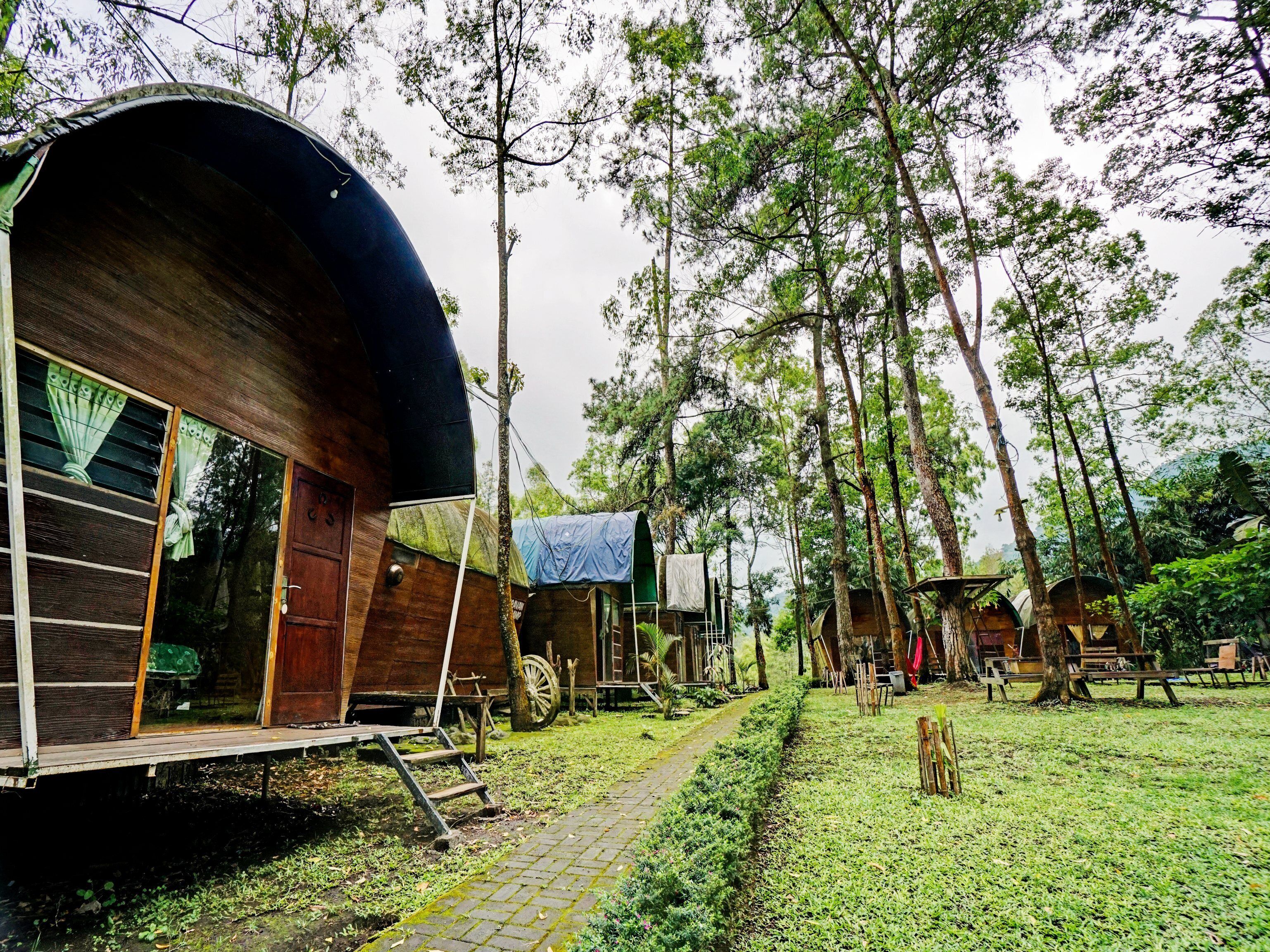Enceinte de l’hébergement