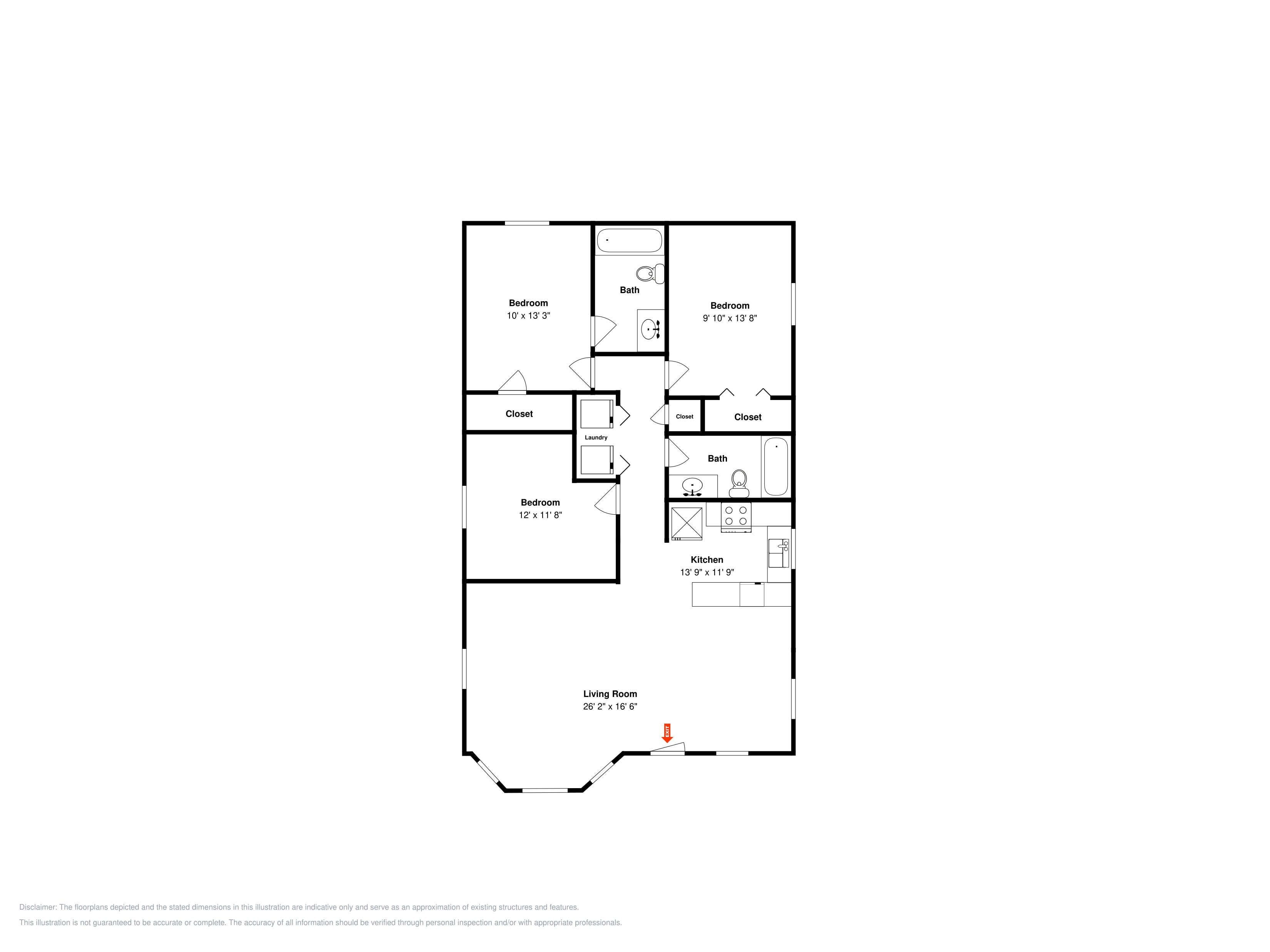 منزل (3 Bedrooms) | وسائل الراحة في المنشأة
