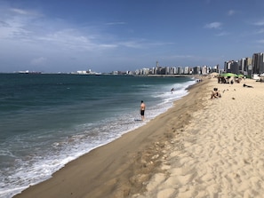 Beach nearby, white sand