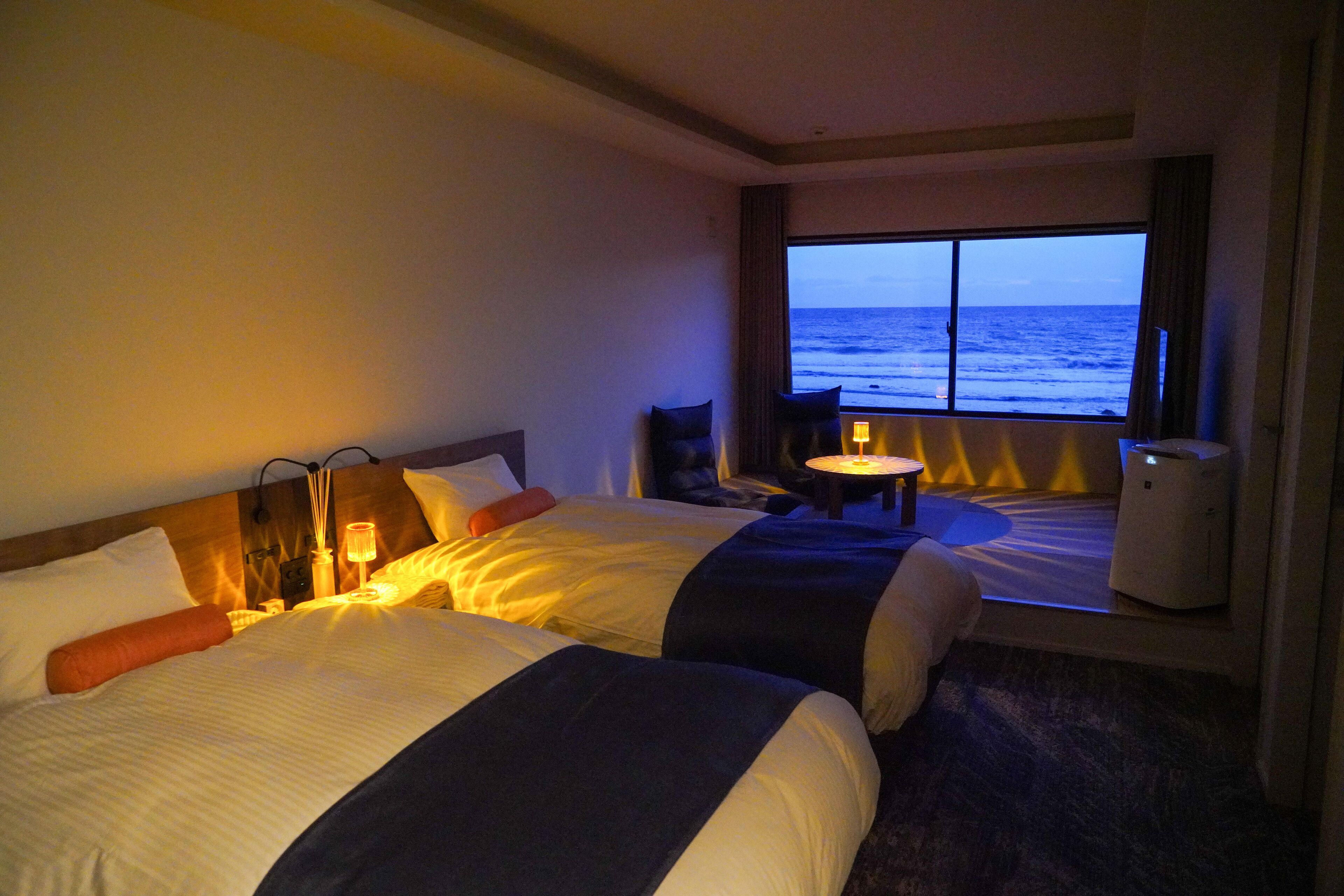 デザイン コンドミニアム 定員 (大人6名, 子供2名) 禁煙 | 2 室のベッドルーム、デスク、WiFi (無料)、ベッドシーツ