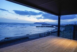 Vista a la playa o al mar