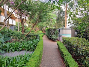 Overnattingsstedets uteområder