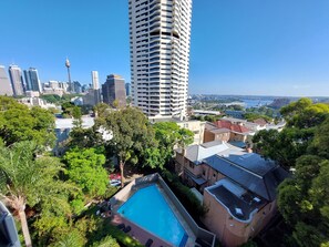 屋外プール、温水プール