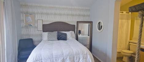 1 sovrum, skrivbord, gratis wi-fi och sängkläder