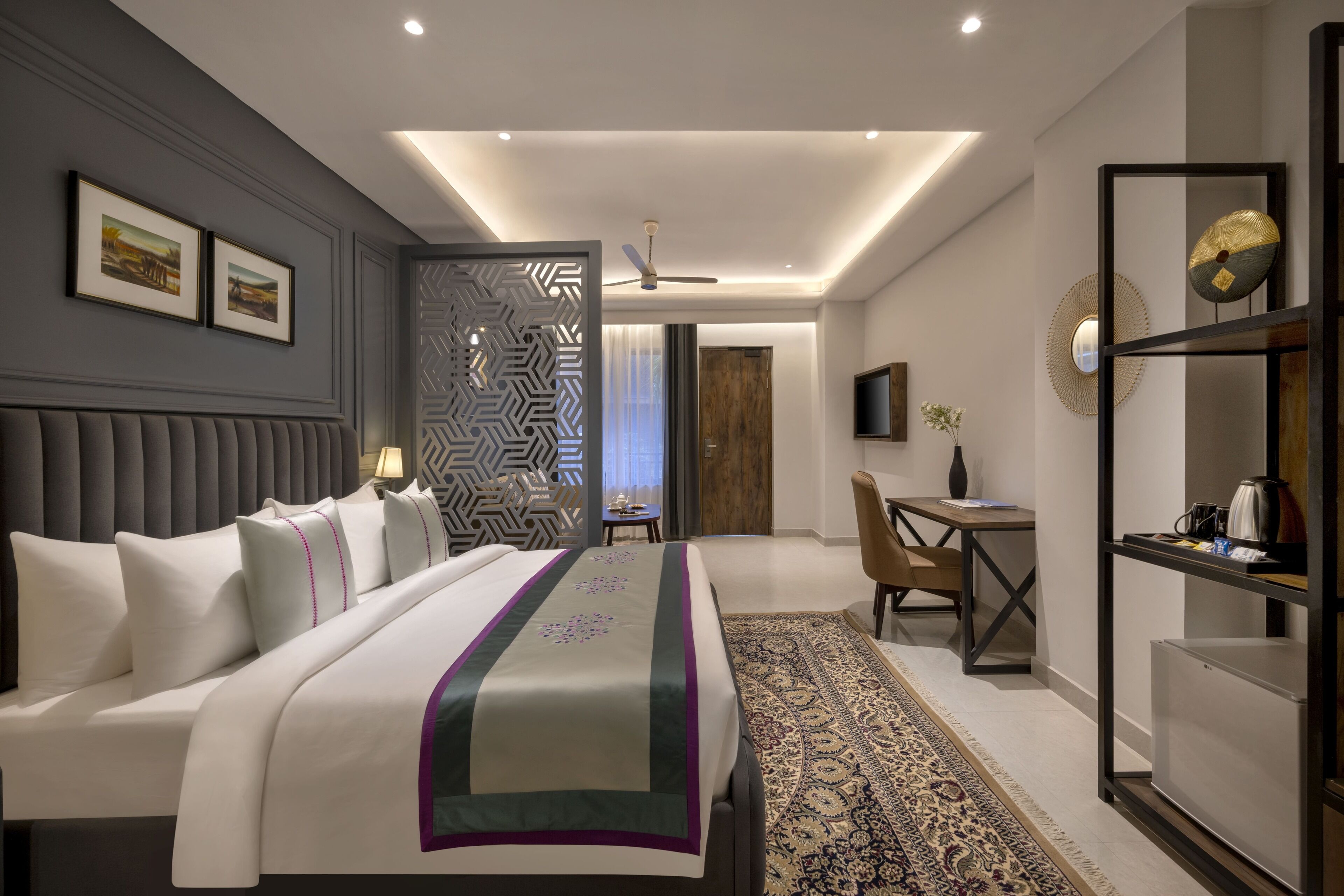 Club Room with Private Balcony | In-room safe, laptop workspace, iron/ironing board, free WiFi