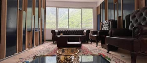 Sala de estar en el lobby
