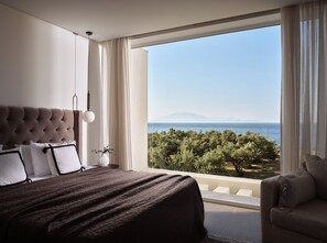 5 makuuhuonetta, tallelokero huoneessa, äänieristys, silitysrauta/-lauta