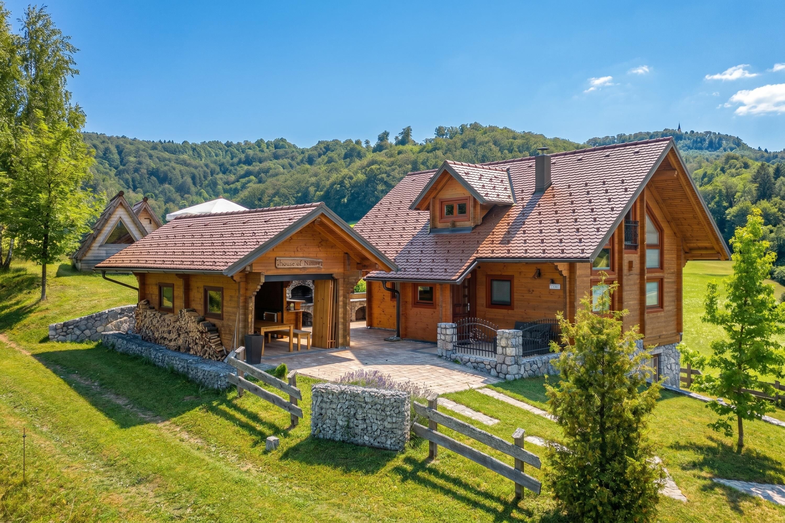 Family Chalet, Multiple Bedrooms, Mountainside (House Of Nature With Sauna And Tents) | Exterior