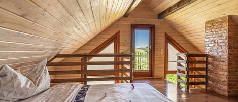 Chalet Familial, 2 chambres, cÎté montagne (House Of Nature With Sauna And Tents)