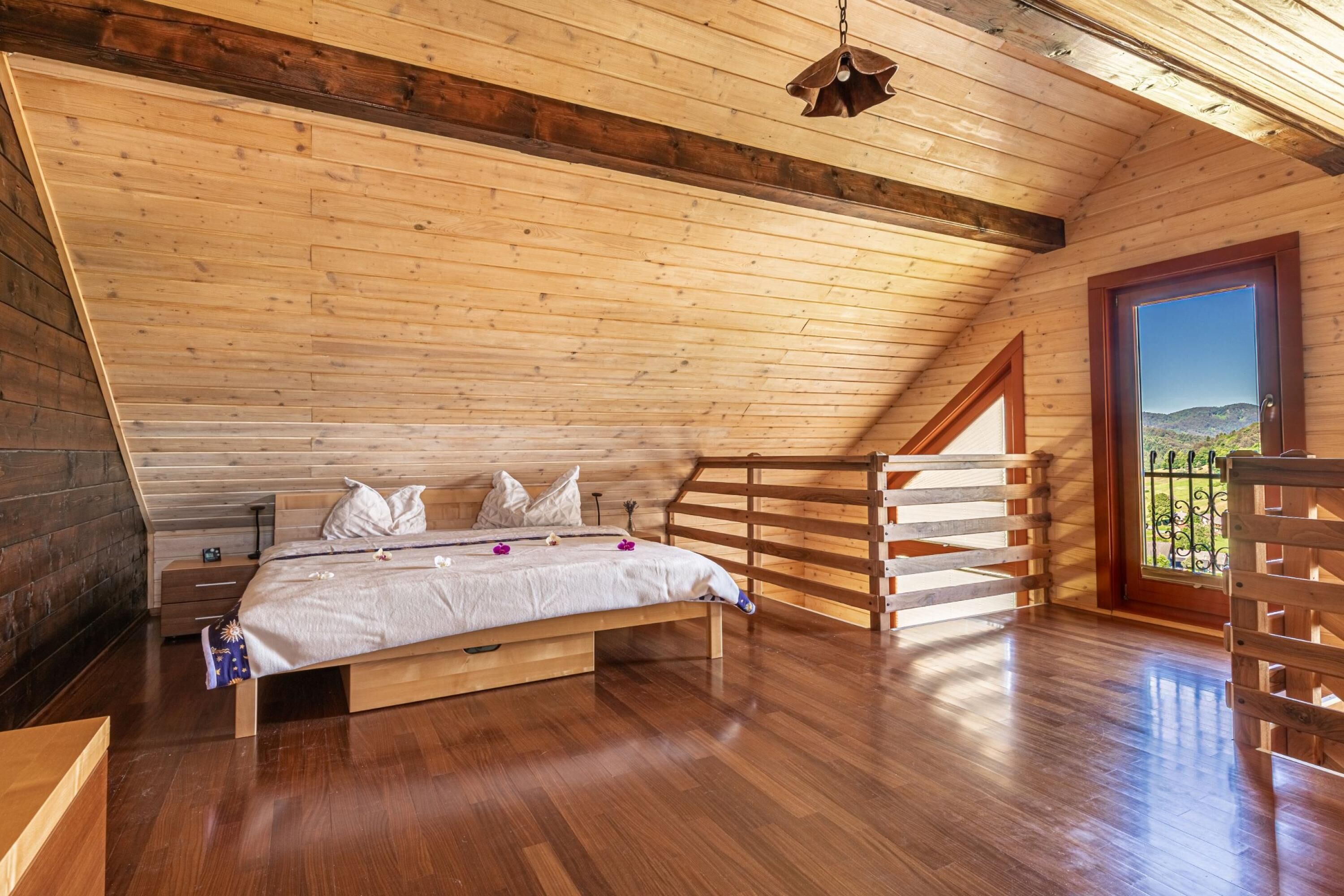 Family Chalet, Multiple Bedrooms, Mountainside (House Of Nature With Sauna And Tents) | 2 bedrooms, iron/ironing board, free WiFi, bed sheets