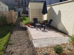 Terrace/patio - Charming house near Jardin des Plantes (Rouen)