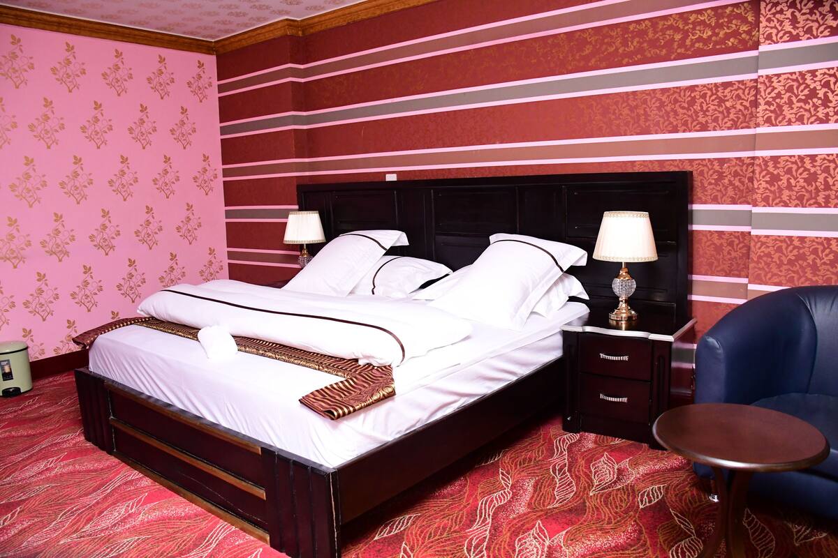 Cadar kapas Mesir, peralatan tempat tidur premium, gebar bulu kapas 