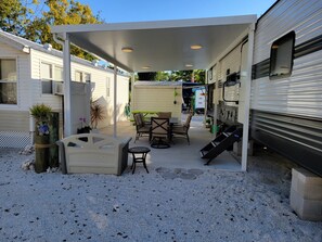 Enceinte de l’hébergement