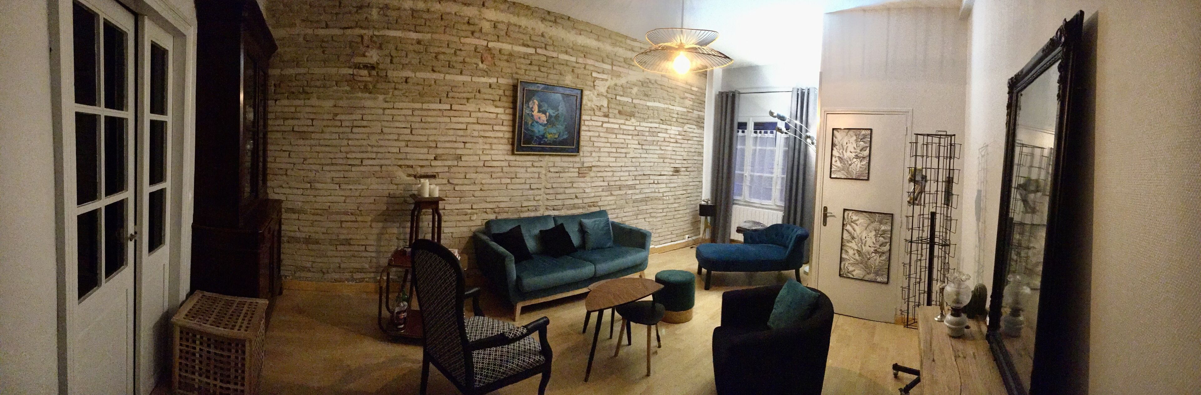 Village house with sunny terrace