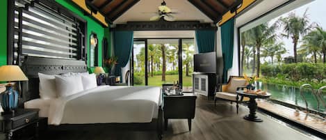 Two-Bedroom Pool Villa | 1 chambre, literie de qualité supérieure, couette en duvet d'oie