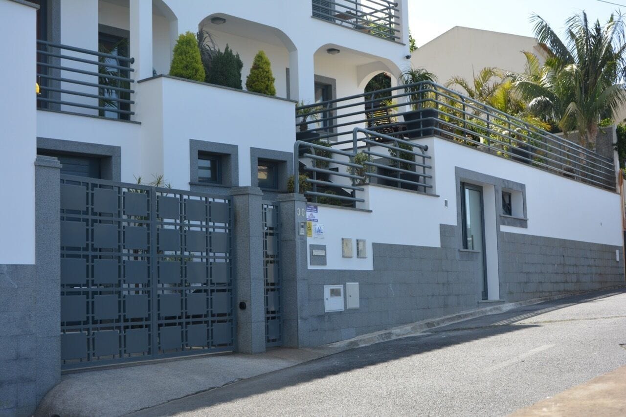 Fassade der Unterkunft