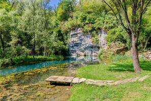 Property grounds - River View Suite Mlinar Private Beach (Metlika)