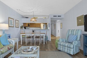 Condo, 3 Bedrooms | Living area - Maritime West (Pine Knoll Shores)