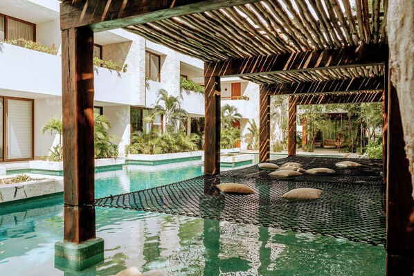 Alberca al aire libre 