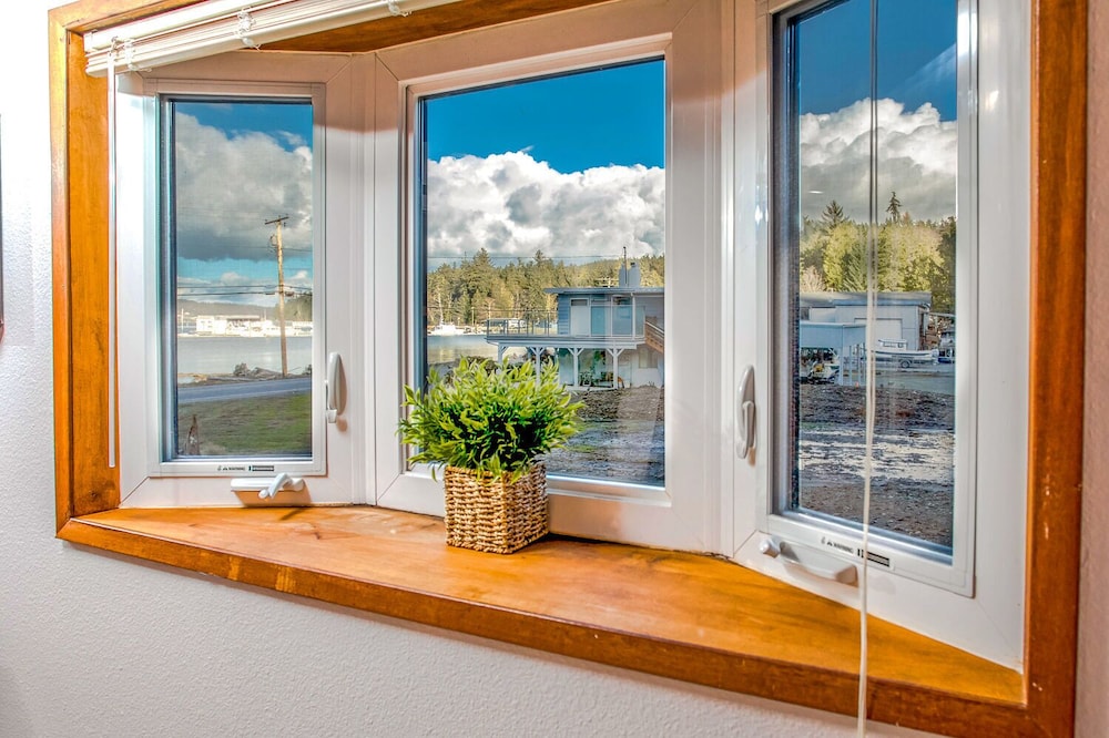 Here's a perfect spot to kick back, relax and watch the day cruise by
