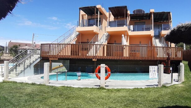 Pool - AQUA II. Apt. 1 Bedroom Terrace Pool View. (Sanxenxo)