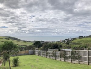 Property grounds - Stunning contemporary house overlooking Woolacombe bay (Woolacombe)
