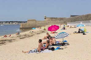 Accommodatie ligt op het strand