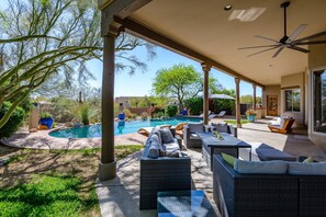 House, 5 Bedrooms | Pool | A heated pool - Casa Sanctuary 5 Bedroom Home by Redawning (Scottsdale)