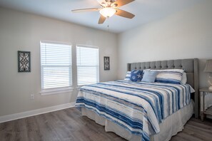 4 bedrooms, iron/ironing board, travel cot, free WiFi