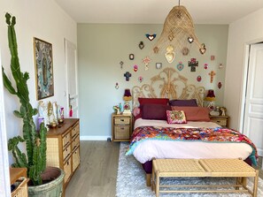 2 soveværelser, strygejern/strygebræt, Wi-Fi, sengetøj