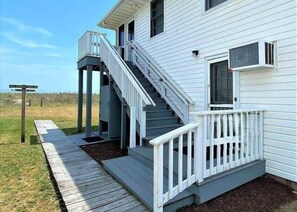 Exterior - Cool Air Cottage- Upstairs- Ocean Front Duplex (North Myrtle Beach)