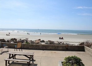 Na praia 