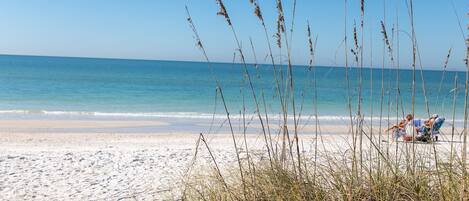 Beach nearby, beach towels