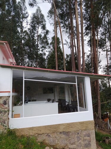 Nice country house with beautiful view.