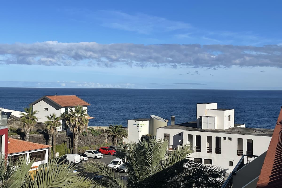 Deluxe Apartment, 1 Queen Bed with Sofa bed, Kitchen, Partial Sea View | Balcony view