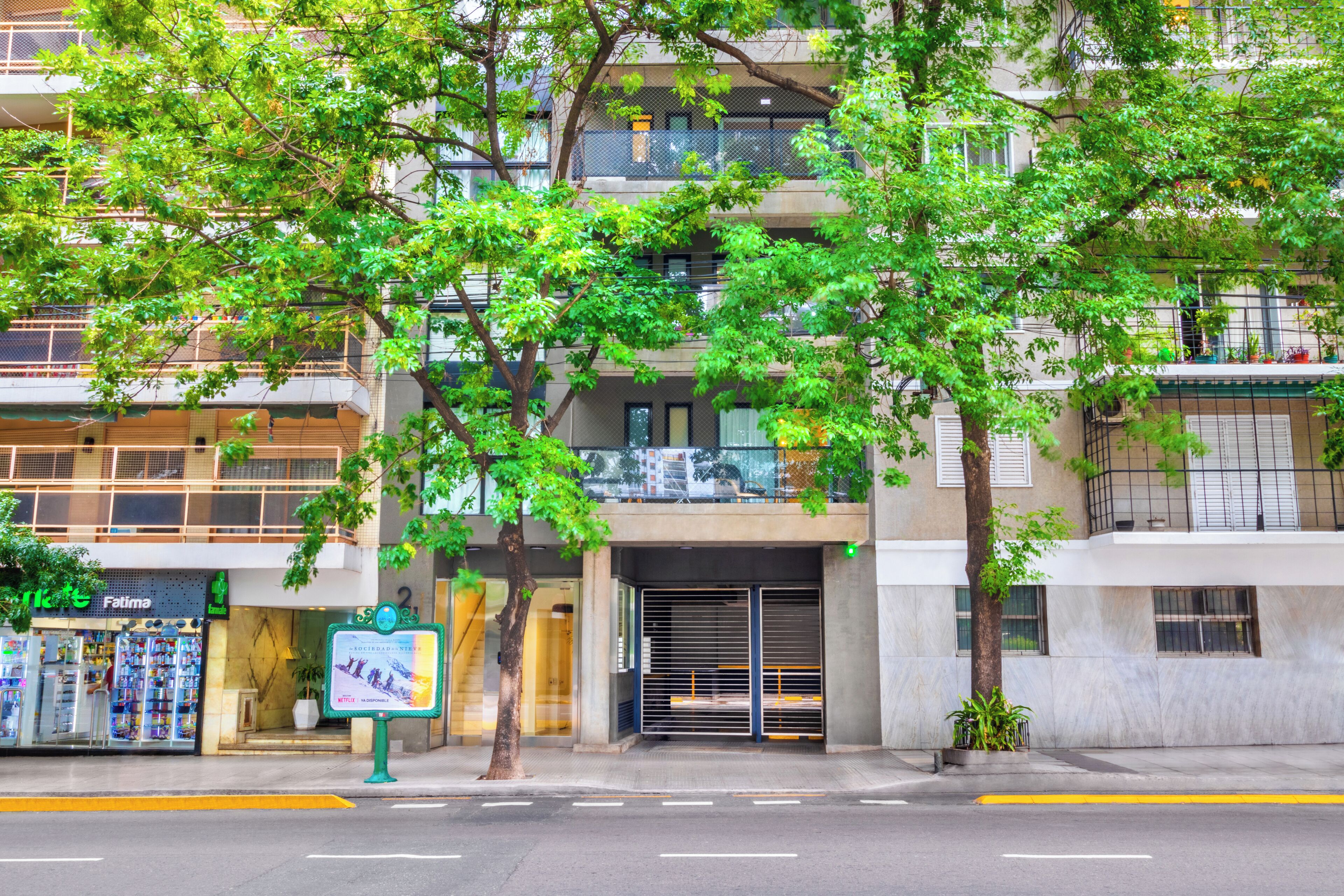 Fachada de la propiedad