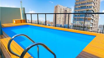 Seasonal outdoor pool