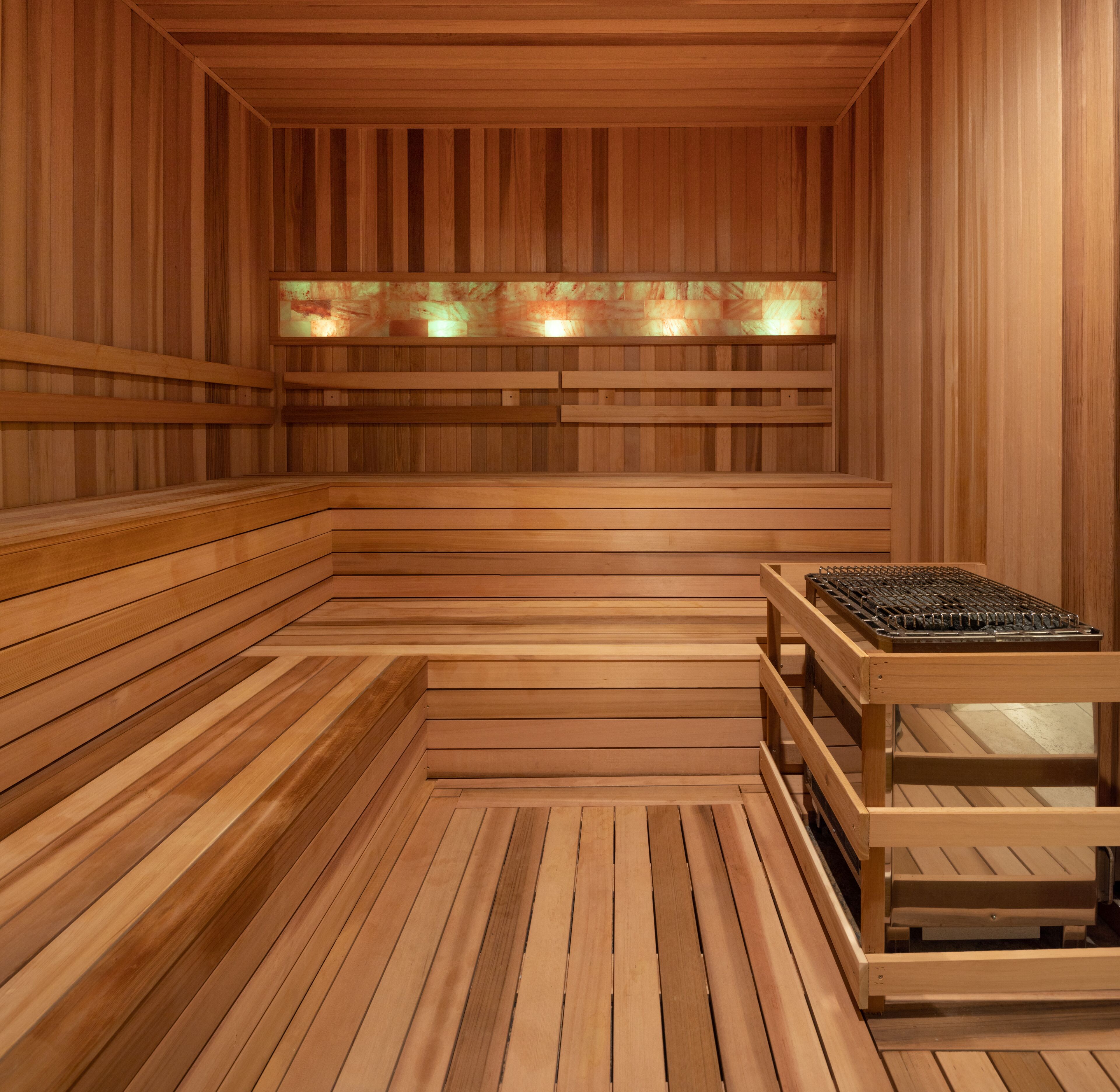 couples treatment room(s), sauna, steam room, aromatherapy